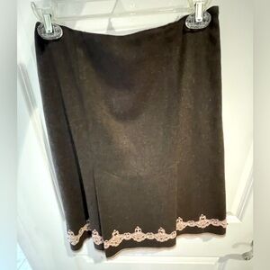 Express women’s wool skirt